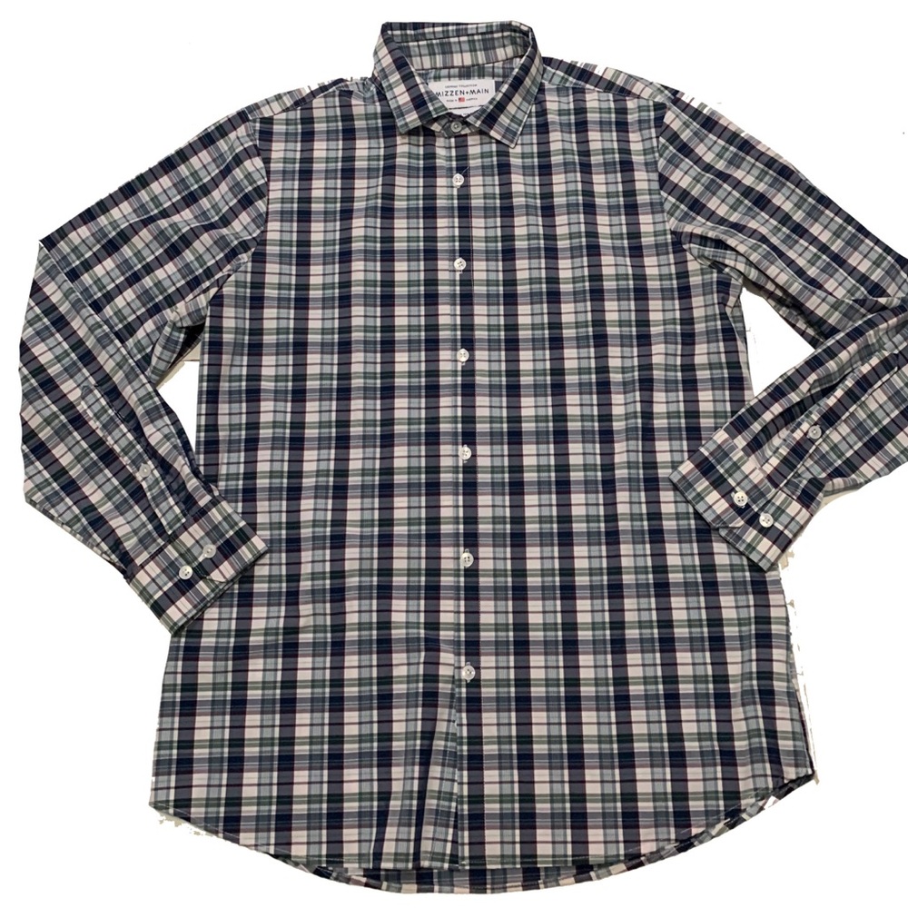 XL / Mizzen + Main trim fit Shirts